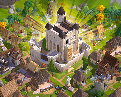Historische Stadtansicht in Heroes of History