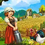 Bauernhof und Dorfansicht in My Little Farmies