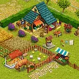 Produktions- und Hofbereich in My Little Farmies