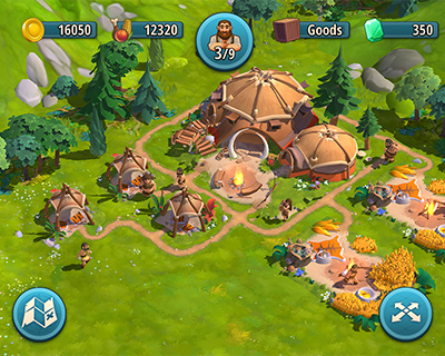 Frühe Siedlung in Rise of Cultures